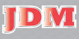 JDM Multi-Color Sticker "JDM" Theme