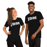 JDM Pattern Design Grey Tone - Unisex T-Shirt - PREMIUM QUALITY